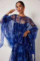Maxi Kaftan - Lapis Escape - Blue