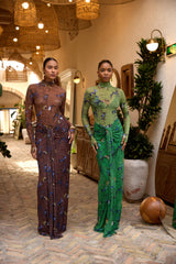 Two-Piece Set - Dream Eden - Green