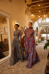 Two-Piece Set - Dream Safari - Red