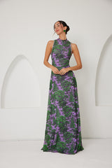 Maxi Dress – Sportline Dream Safari- Lavender