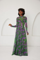 Two-Piece Skirt Set – Sportline Dream Safari- Purple