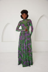 Two-Piece Skirt Set – Sportline Dream Safari- Purple
