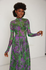 Two-Piece Skirt Set – Sportline Dream Safari- Purple