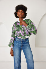 Bomber Jacket- Sportline Dream Safari- Lavender