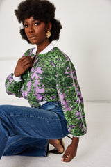 Bomber Jacket- Sportline Dream Safari- Lavender