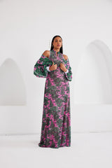 Maxi Dress – Sportline Safari- Pink