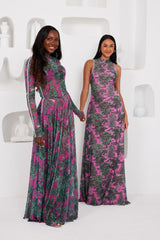 Two-Piece Skirt Set – Sportline Dream Safari- Pink-Green