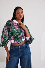 Bomber Jacket- Sportline Safari- Pink