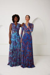 Two-Piece Skirt Set – Afterlight Safari- Indigo