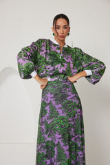 Maxi Dress – Sportline Dream Safari- Lavender