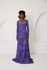 Maxi Dress – Dream Eden Mirage- Purple