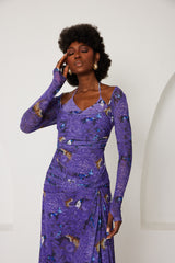 Maxi Dress – Dream Eden Mirage- Purple