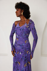 Maxi Dress – Dream Eden Mirage- Purple