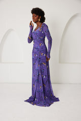 Maxi Dress – Dream Eden Mirage- Purple