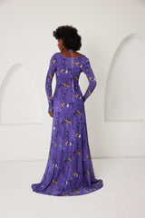 Maxi Dress – Dream Eden Mirage- Purple