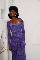 Maxi Dress – Dream Eden Mirage- Purple
