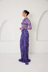 Two-Piece Skirt Set – Dream Eden Mirage- Purple