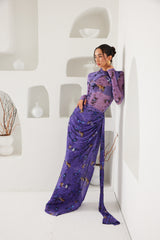 Two-Piece Skirt Set – Dream Eden Mirage- Purple
