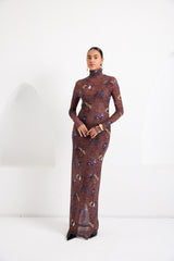 Maxi Dress - Dream Eden - Brown