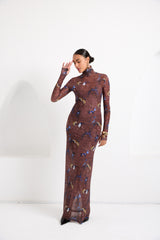 Maxi Dress - Dream Eden - Brown