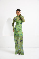 Maxi Dress - Dream Eden - Green