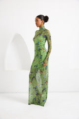 Maxi Dress - Dream Eden - Green