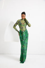 Two-Piece Set - Dream Eden - Green