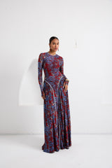 Maxi Dress - Dream Safari - Red