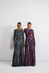 Maxi Dress - Dream Safari - Olive