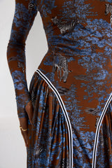Maxi Dress - Dream Safari - Brown