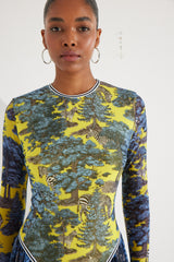 Mini Dress- Dream Safari - Yellow