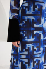 Maxi Dress - Signal Escape - Blue