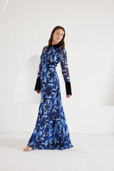 Maxi Dress - Signal Escape - Blue