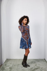 Mini Dress- Dream Safari - Brown