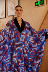 Maxi Kaftan - Reverie Escape - Burgundy