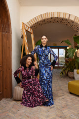 Maxi Dress - Signal Escape - Blue