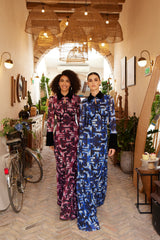 Maxi Dress - Signal Escape - Blue