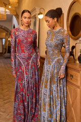 Maxi Dress - Dream Safari - Crimson Red (PRE-ORDER)