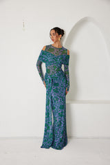 Two-Piece Set- Bloom Noir