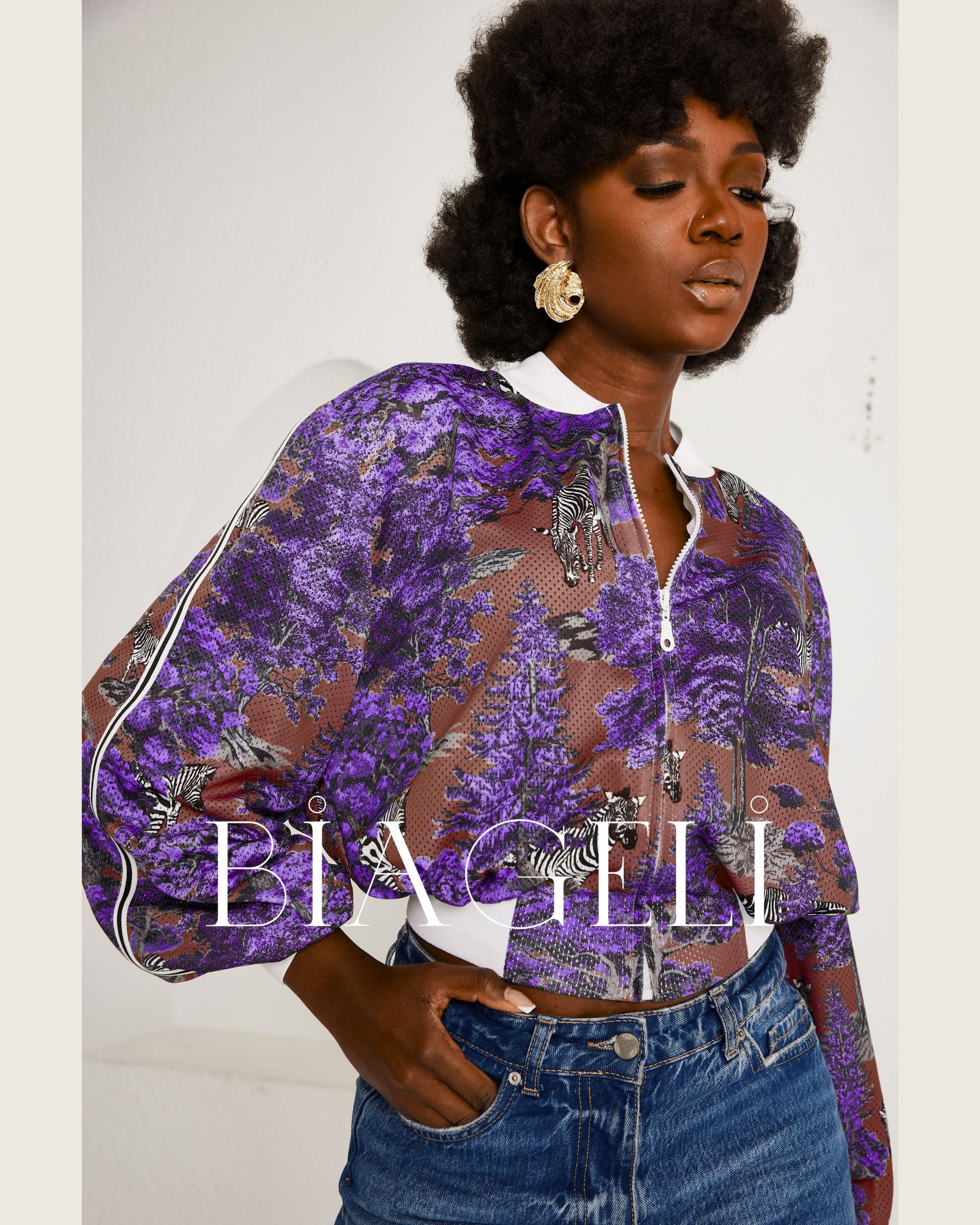 Bomber Jacket- Sportline Dream Safari
