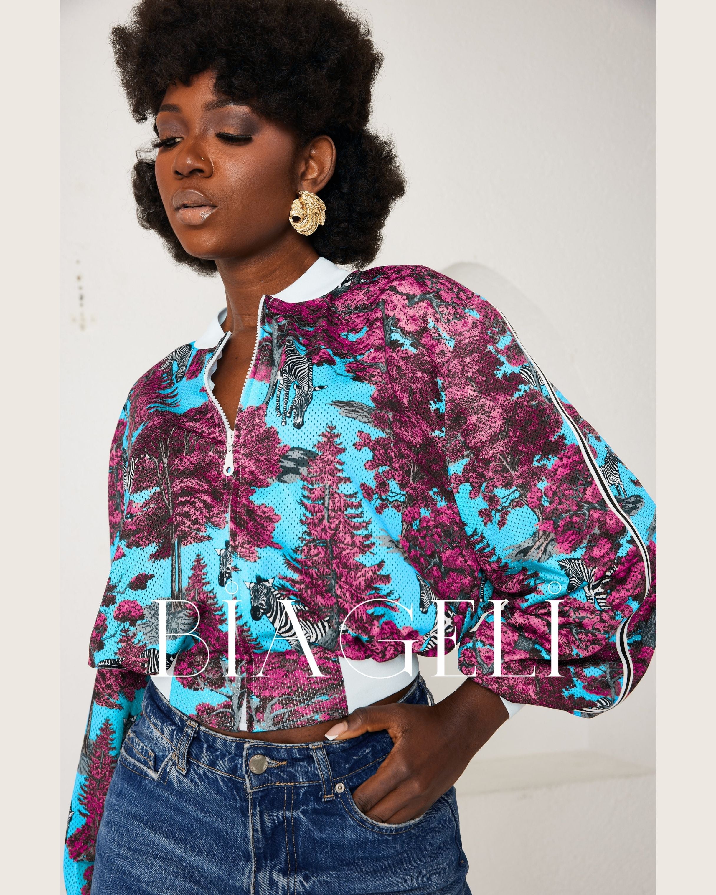Bomber Jacket- Sportline Dream Safari