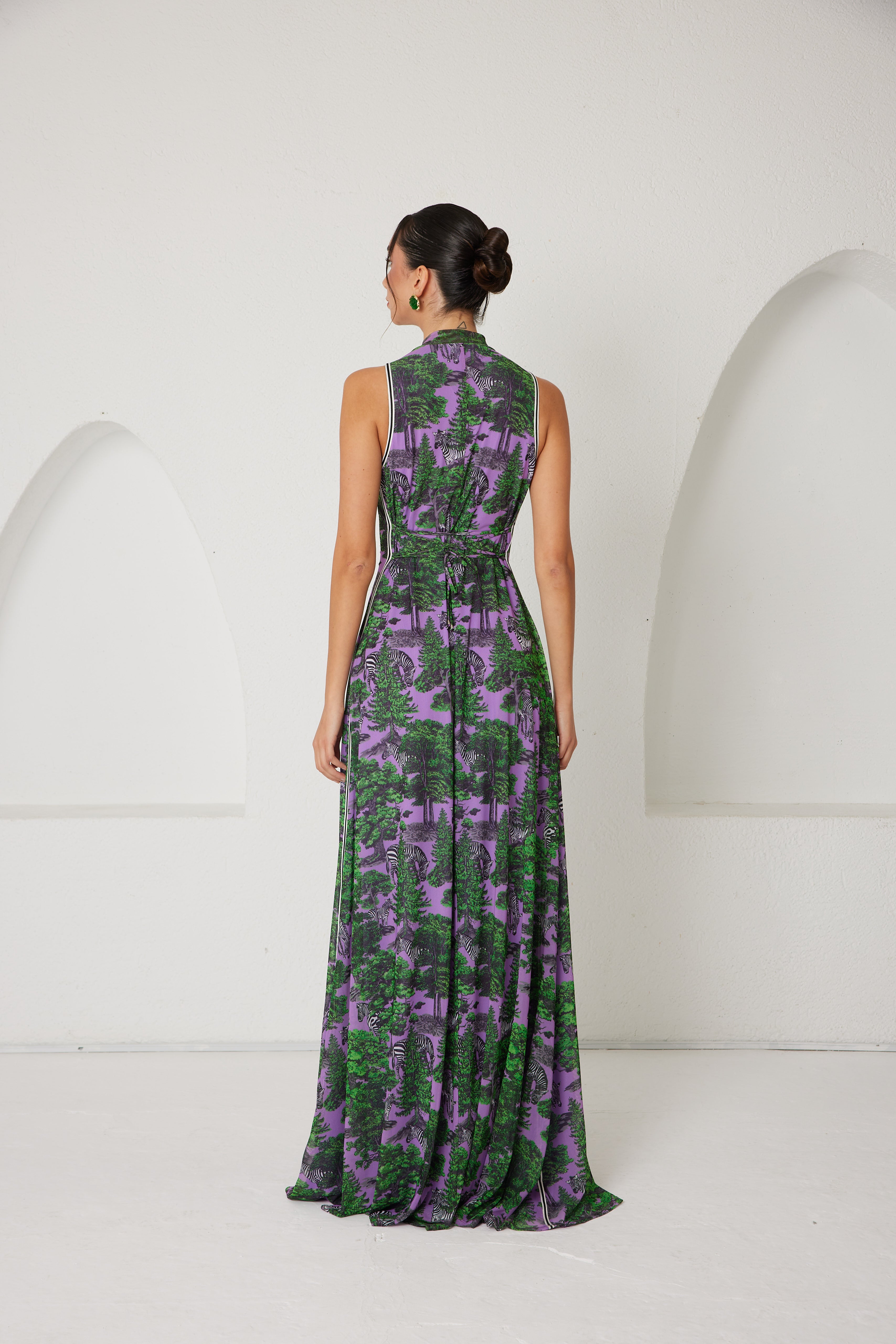 Maxi Dress – Sportline Dream Safari- Lavender
