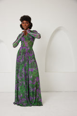 Two-Piece Skirt Set – Sportline Dream Safari- Purple