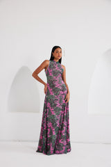 Maxi Dress – Sportline Safari- Pink