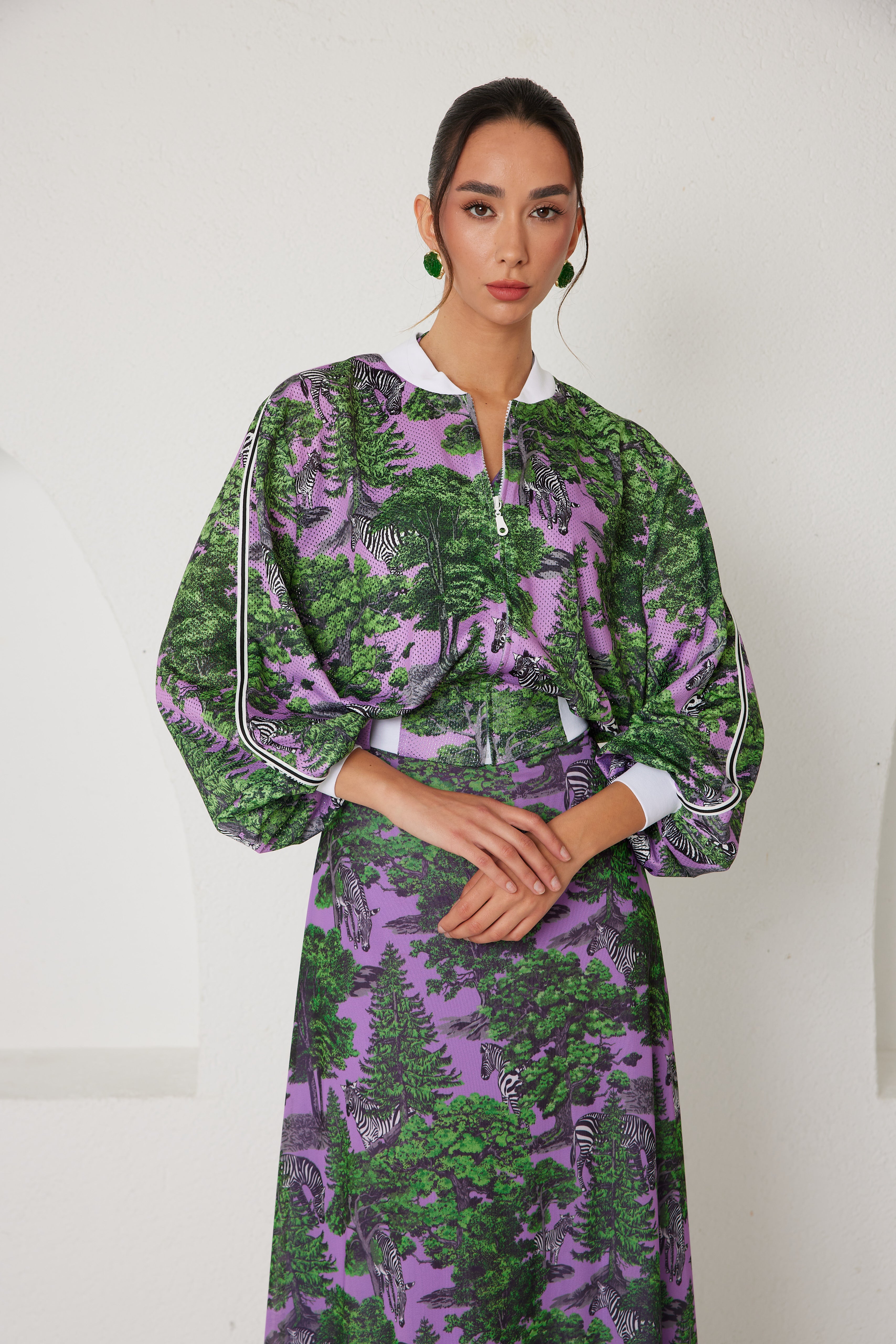 Maxi Dress – Sportline Dream Safari- Lavender