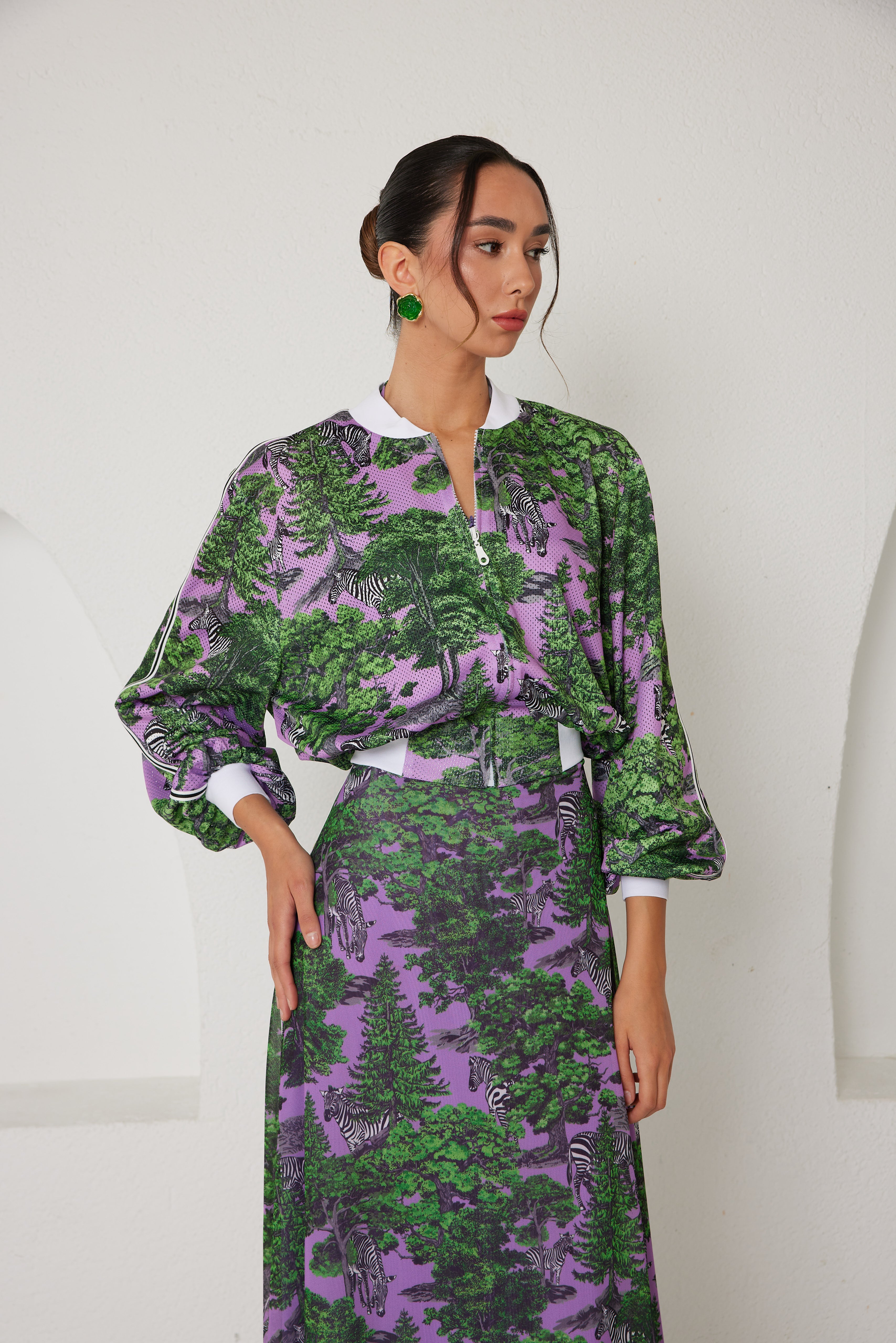 Maxi Dress – Sportline Dream Safari- Lavender
