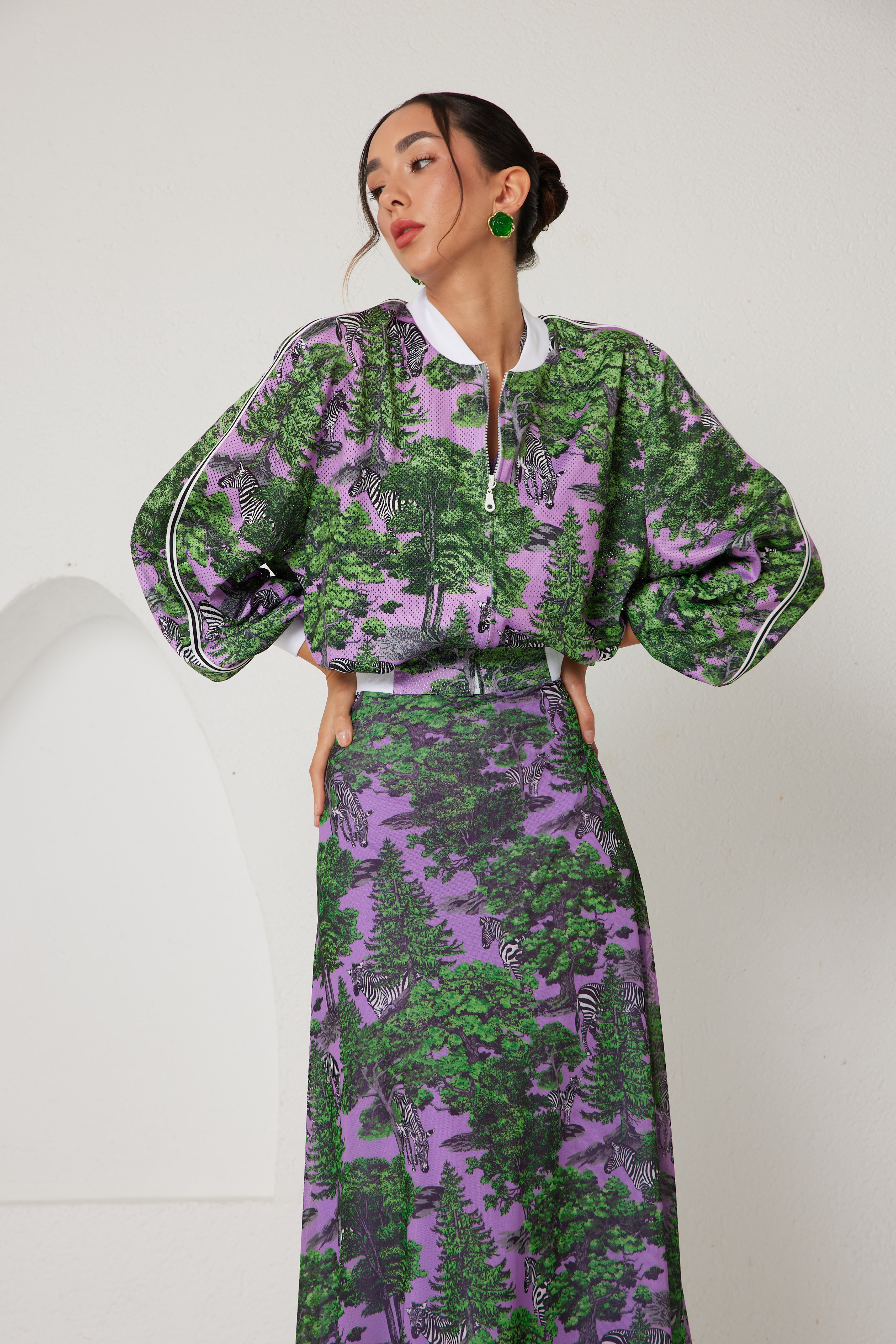 Maxi Dress – Sportline Dream Safari- Lavender