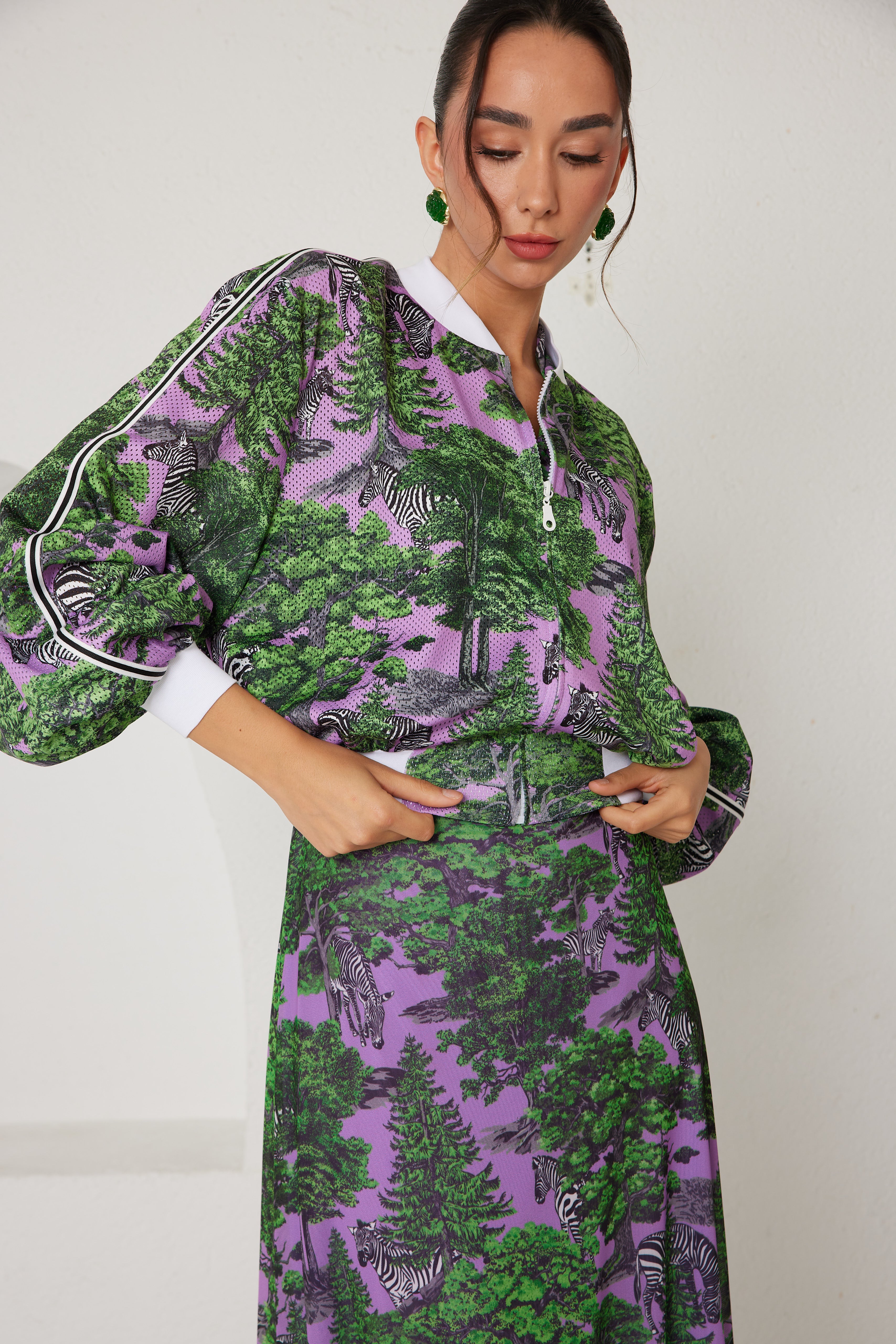 Maxi Dress – Sportline Dream Safari- Lavender