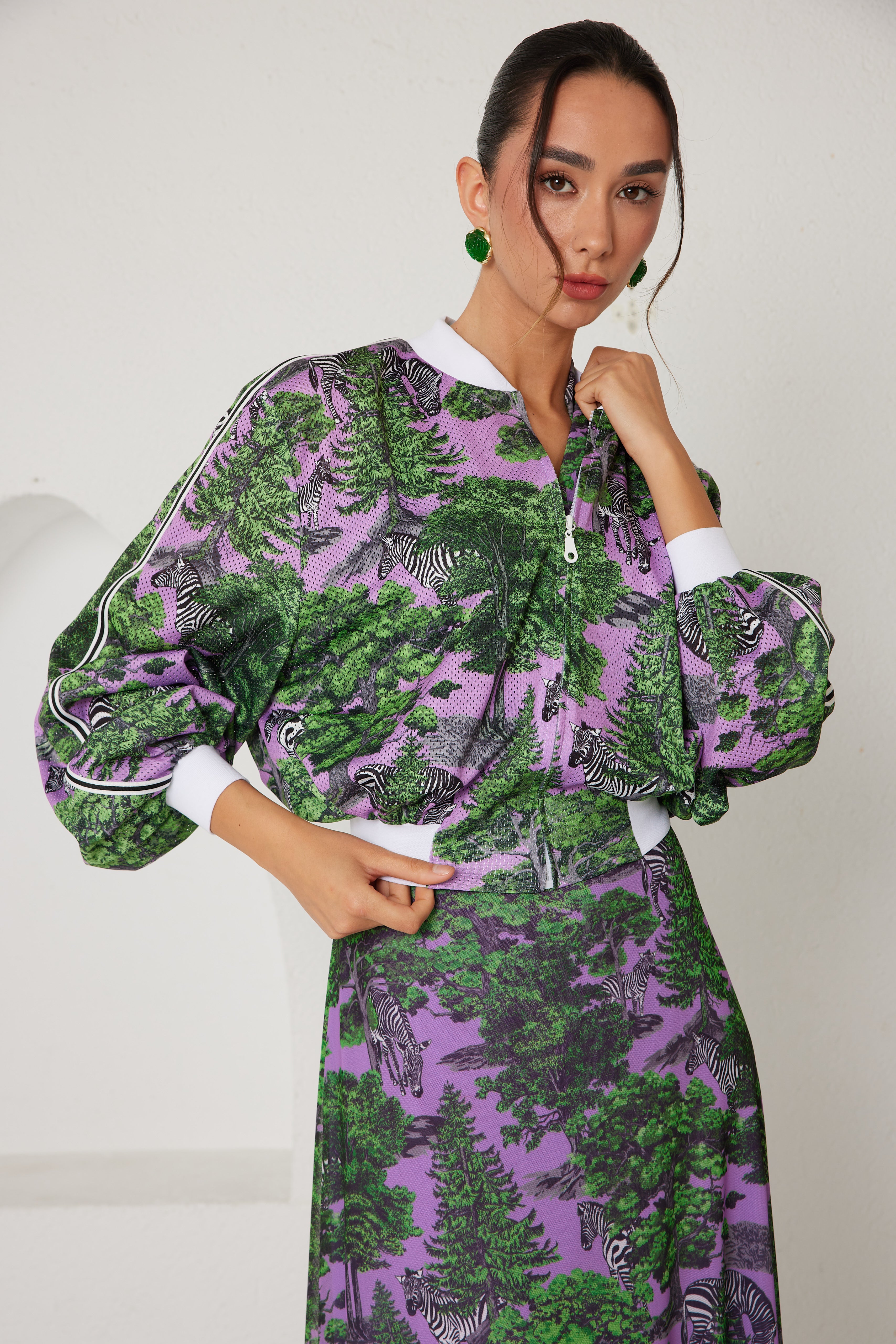 Maxi Dress – Sportline Dream Safari- Lavender
