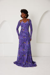 Maxi Dress – Dream Eden Mirage- Purple